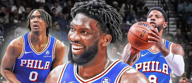惨负无坎宁安活塞!费城三巨头竞争史上最差三巨头